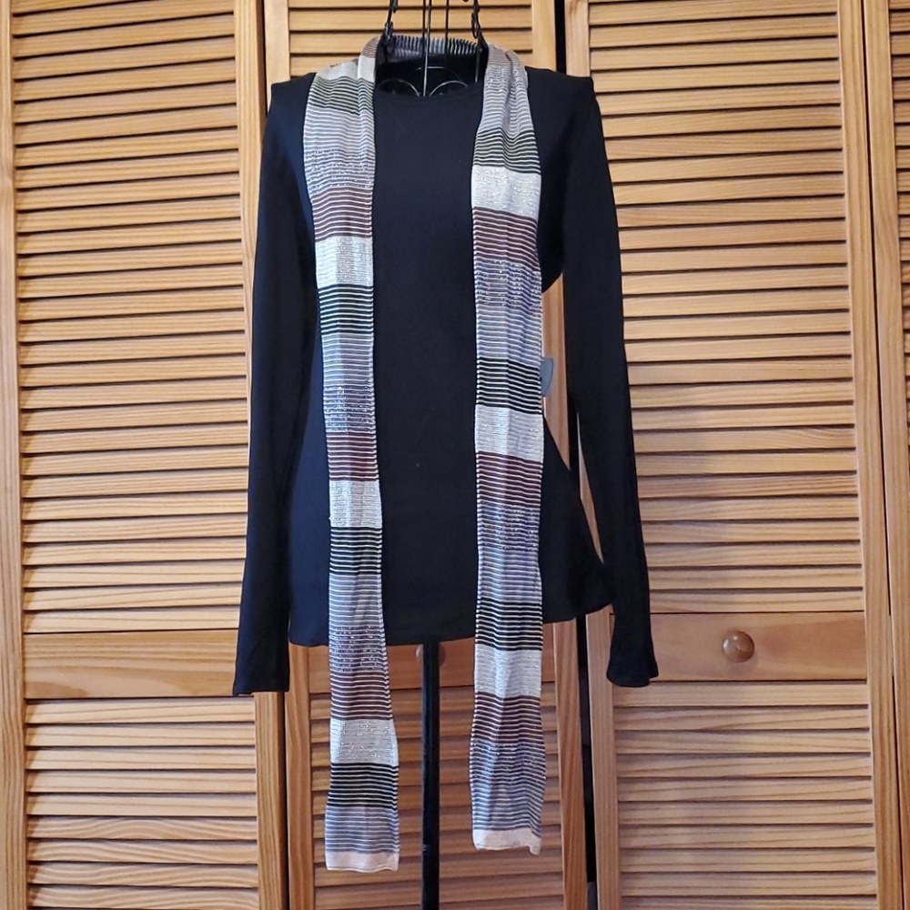 KENNETH COLE SKINNY SCARF